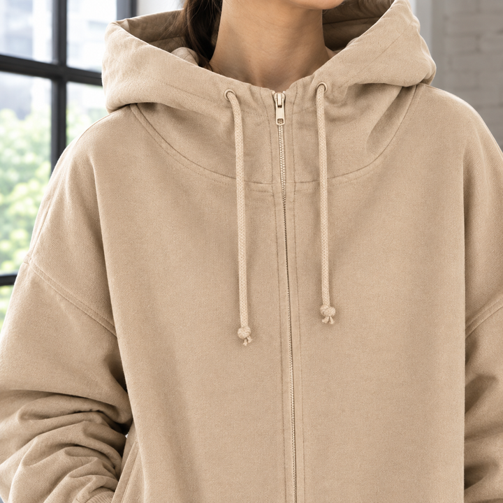Sudadera con capucha extragrande para mujer