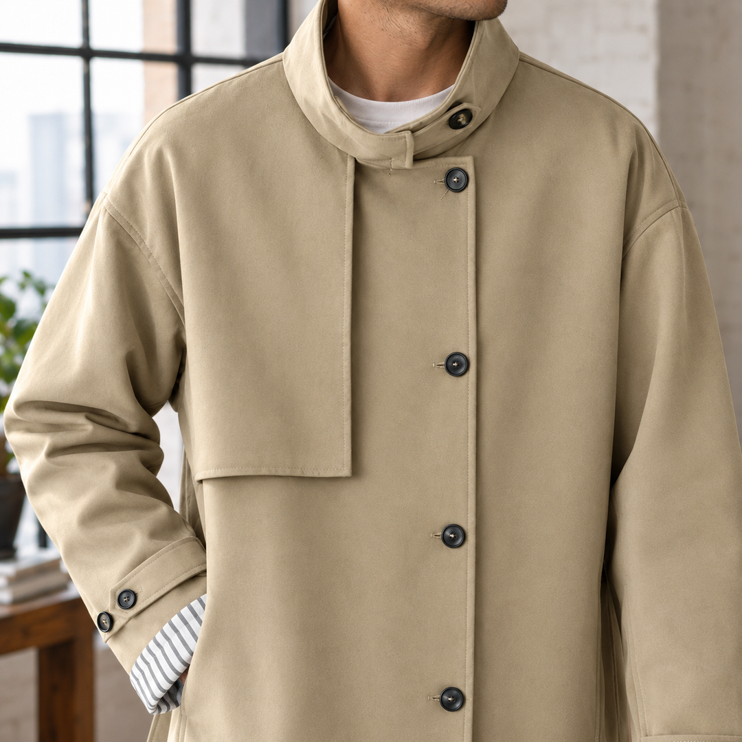 Men's Stand Collar Jacket