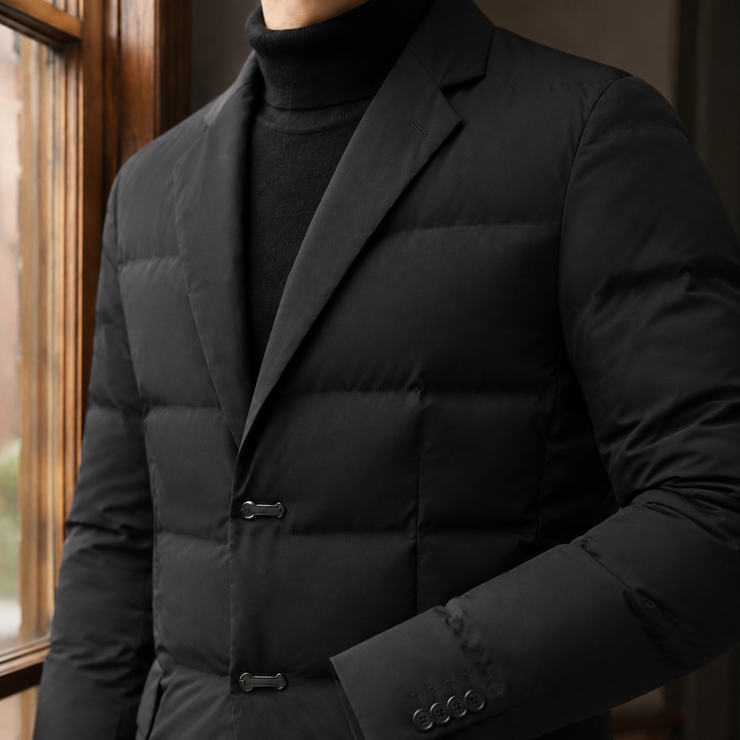 Giacca blazer imbottita da uomo