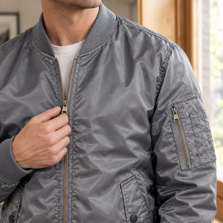 Stylische Herren-Bomberjacke
