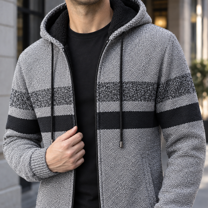Men's Hooded Matte Hoodie