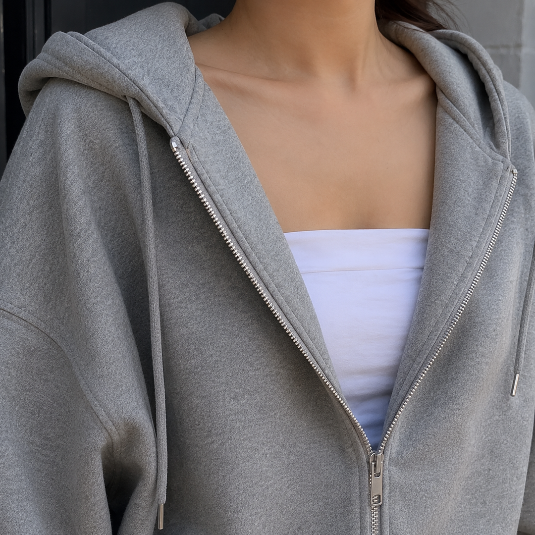 Sudadera con capucha extragrande para mujer