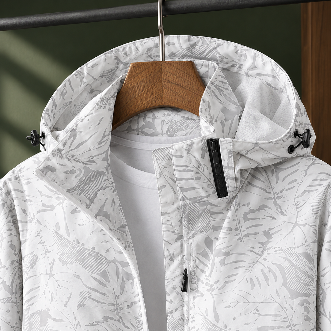 Herrenjacke mit Print