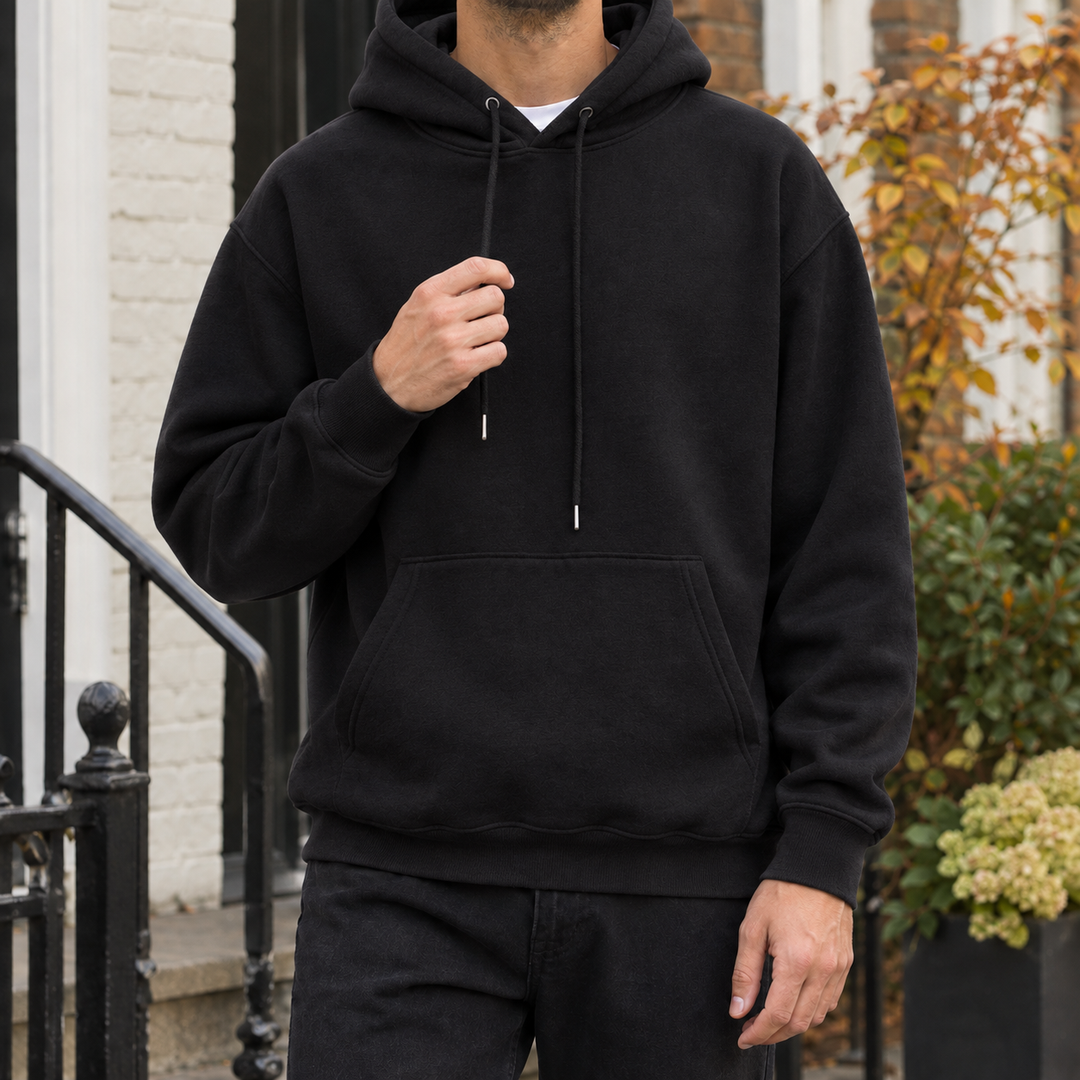 Lässiger Hoodie mit lockerer Passform für Herren