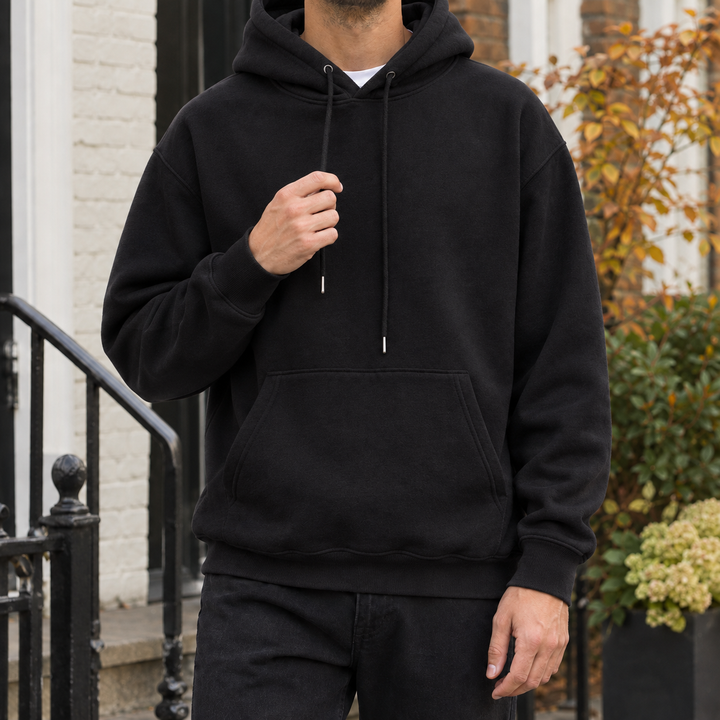 Lässiger Hoodie mit lockerer Passform für Herren