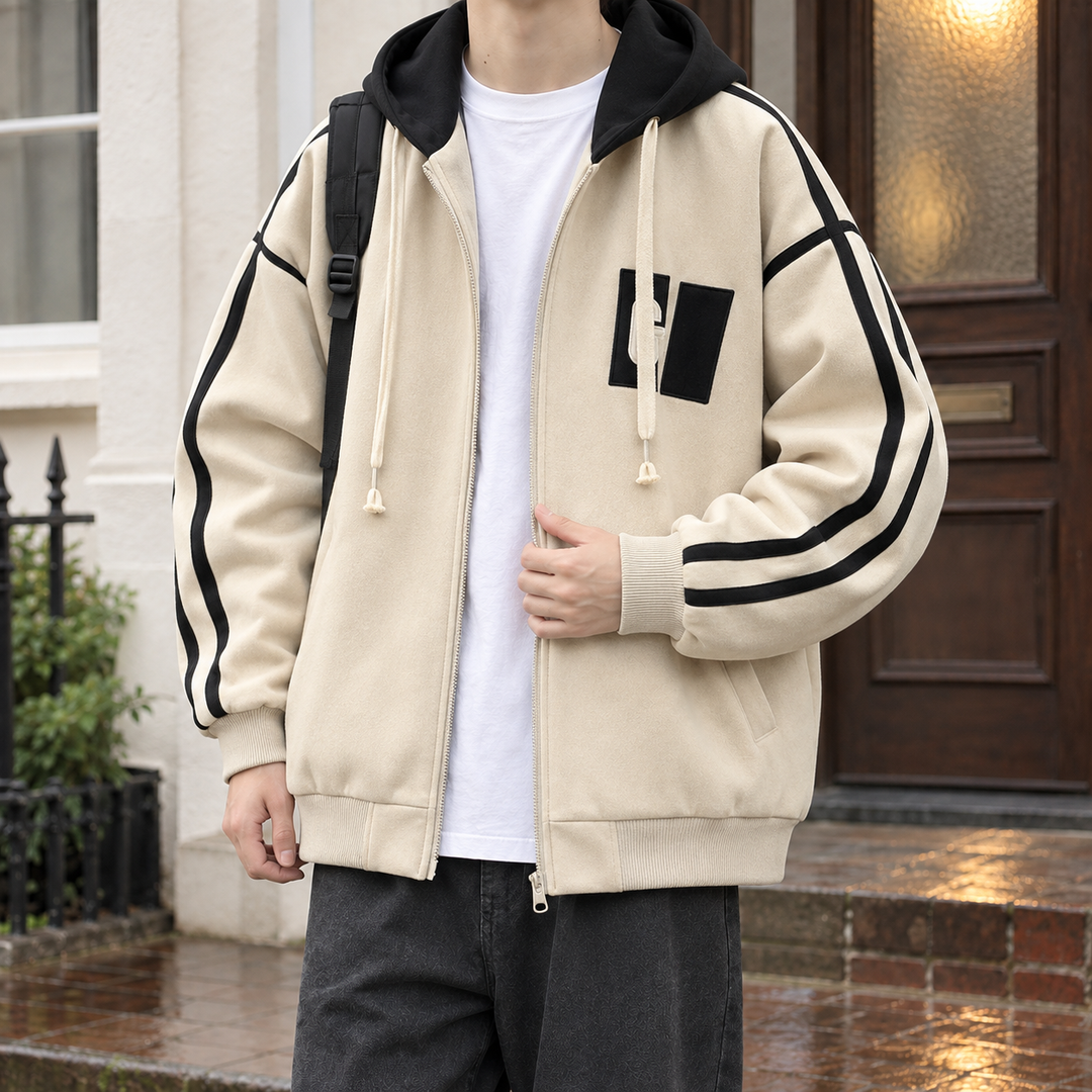 Klassische Collegejacke für Herren