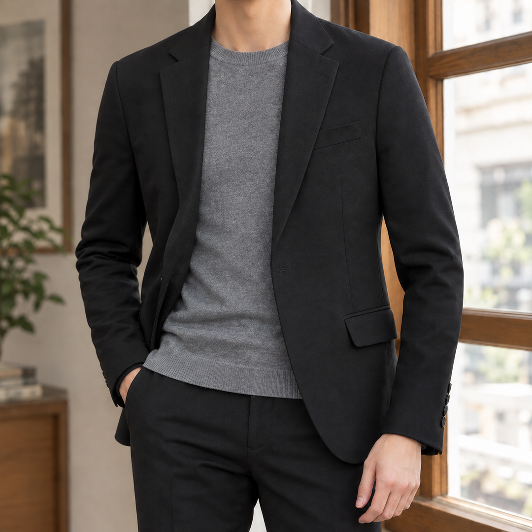 Miesten slim fit -bleiseri