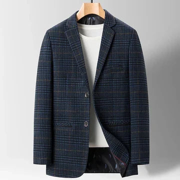 Men's Check Blazer