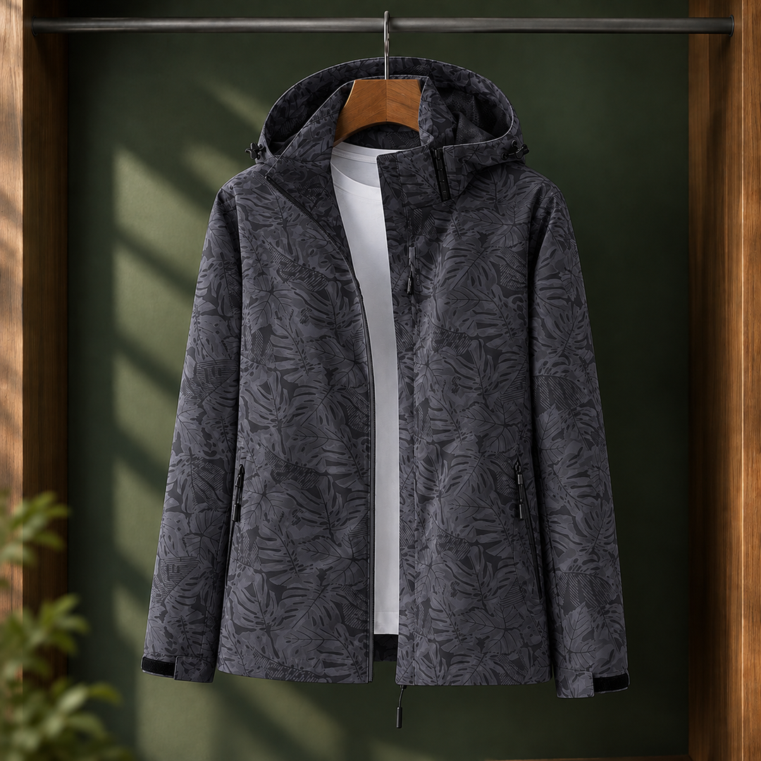 Herrenjacke mit Print