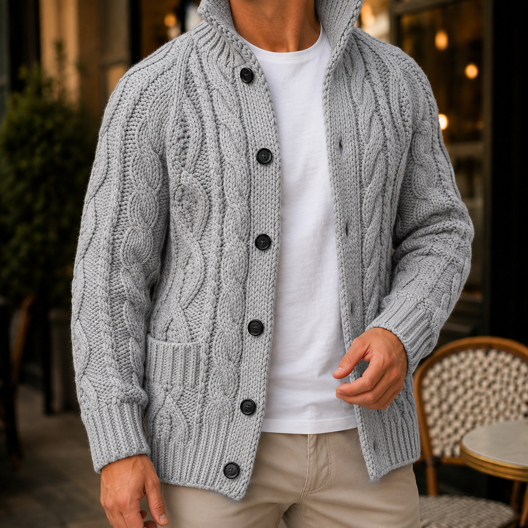 Men's Cable Knit Sweater