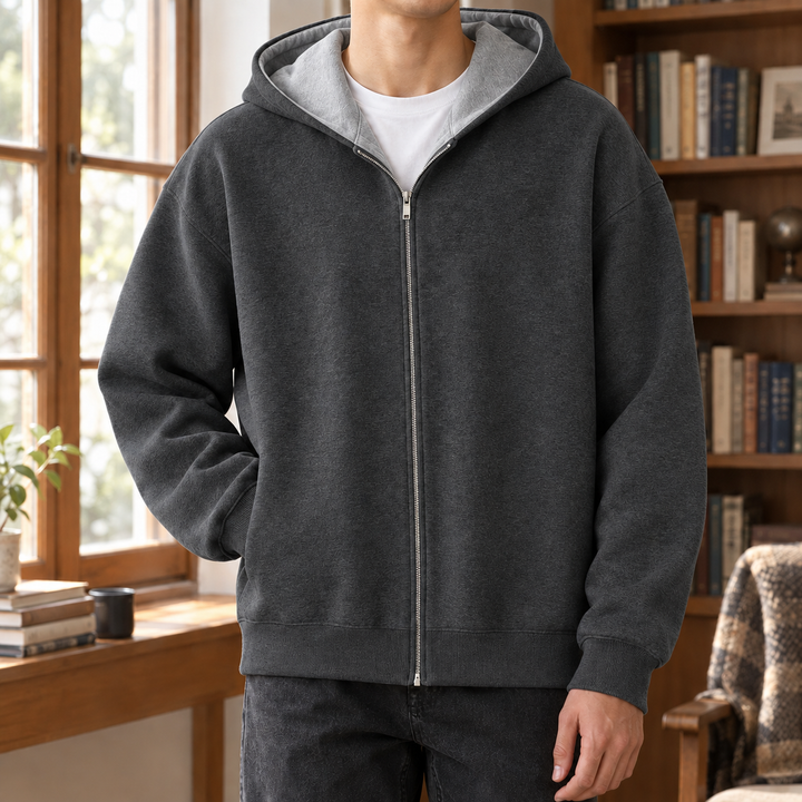 Men's Two-Tone Casual Hoodie