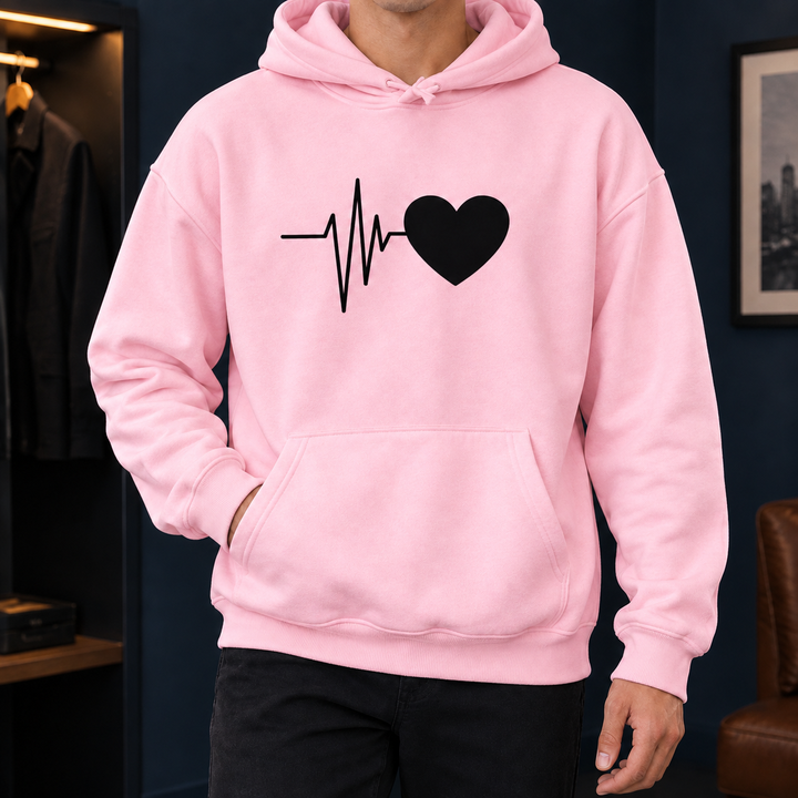Men's Heartbeat Graphic Hoodie