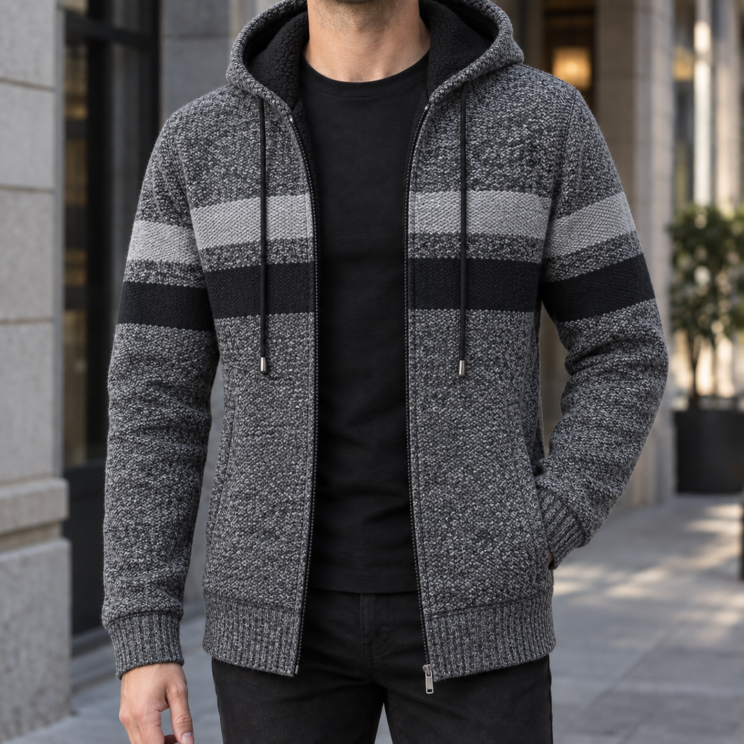 Men's Hooded Matte Hoodie