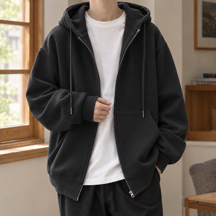 Sweat à capuche homme oversize