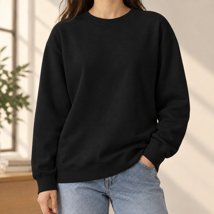 Afslappet sweatshirt til kvinder