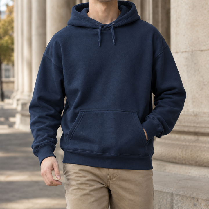 Lässiger Kapuzenpullover mit Kordelzug für Herren