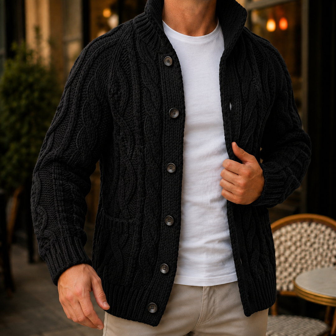 Men's Cable Knit Sweater