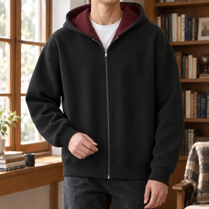 Men's Two-Tone Casual Hoodie