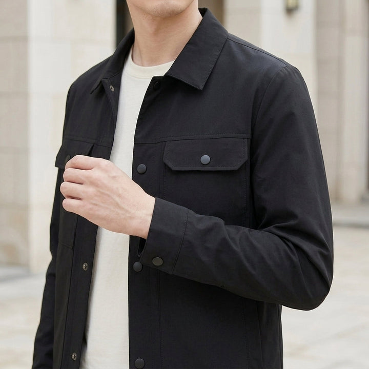 Herrenjacke im Workwear-Stil