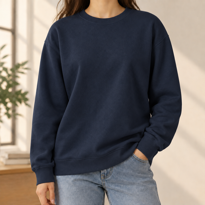 Afslappet sweatshirt til kvinder