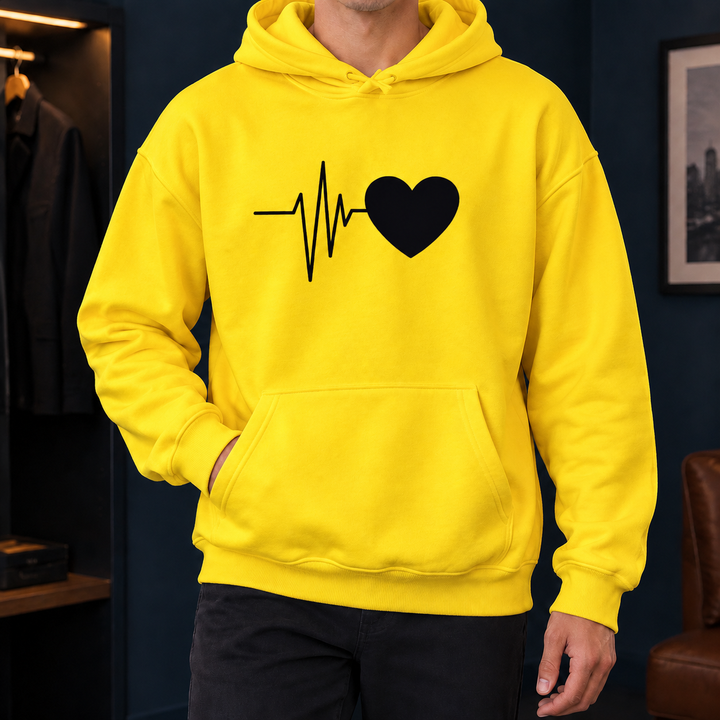 Men's Heartbeat Graphic Hoodie