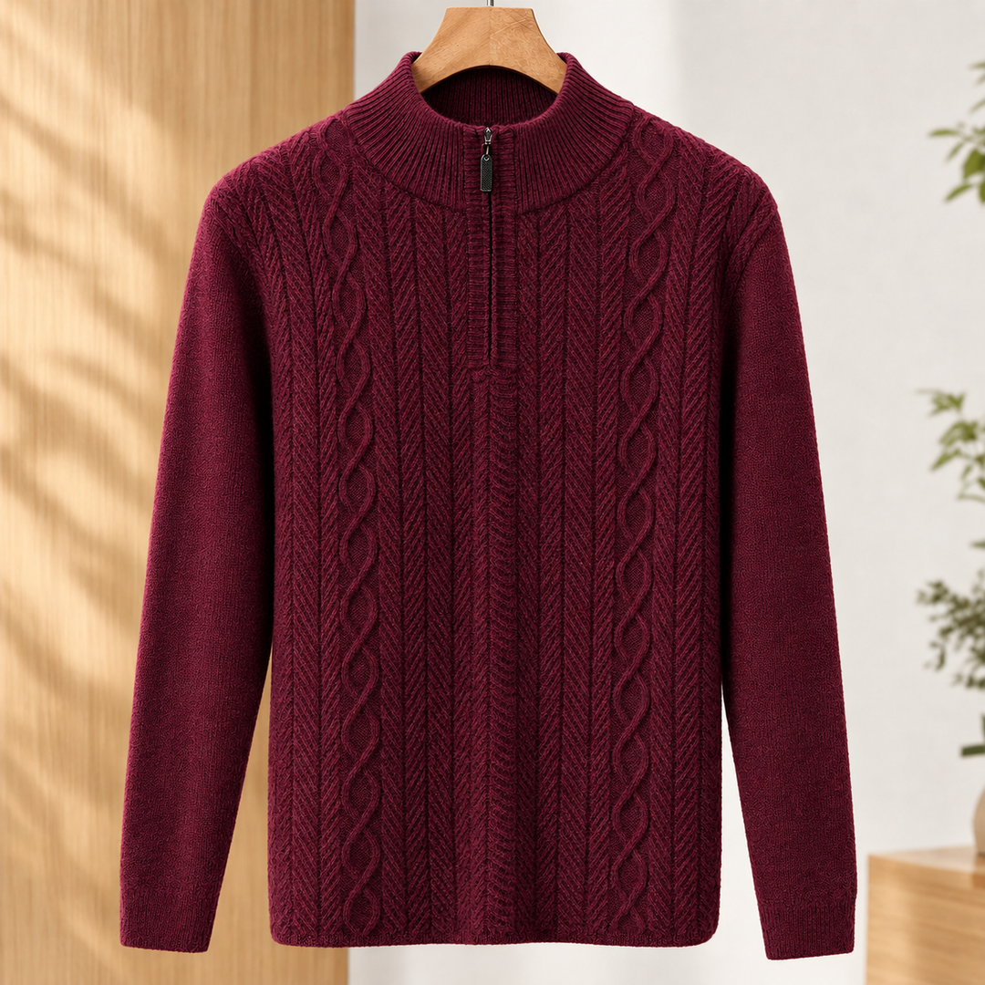 Men's Cable Knit Sweater