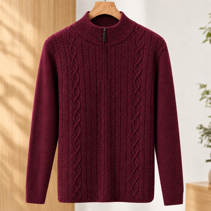Men's Cable Knit Sweater