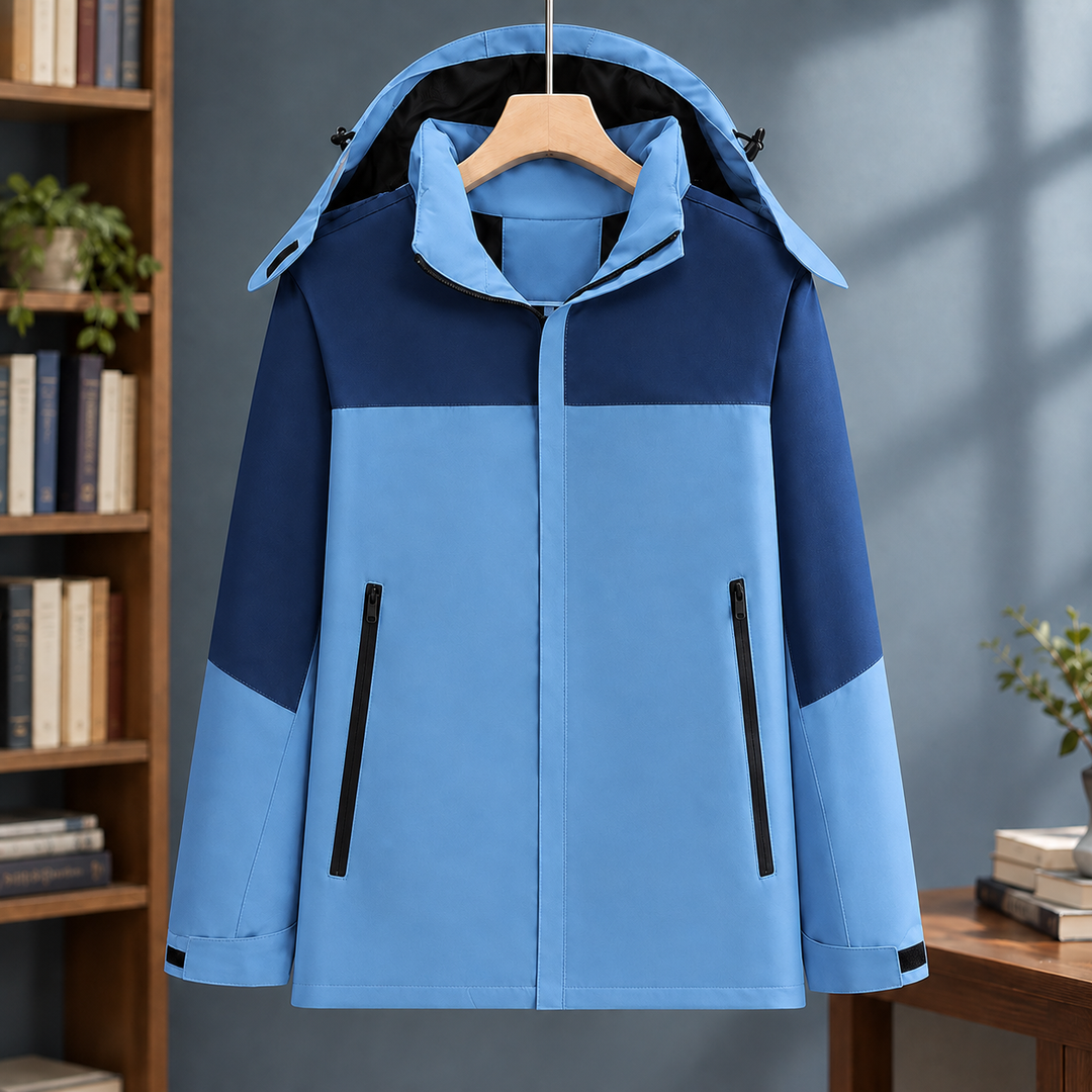 Herrenjacke mit Colorblocking