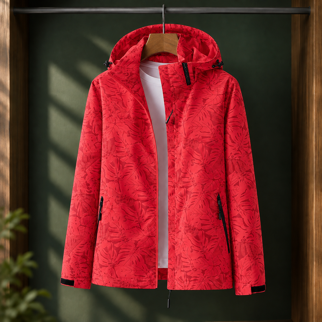 Herrenjacke mit Print