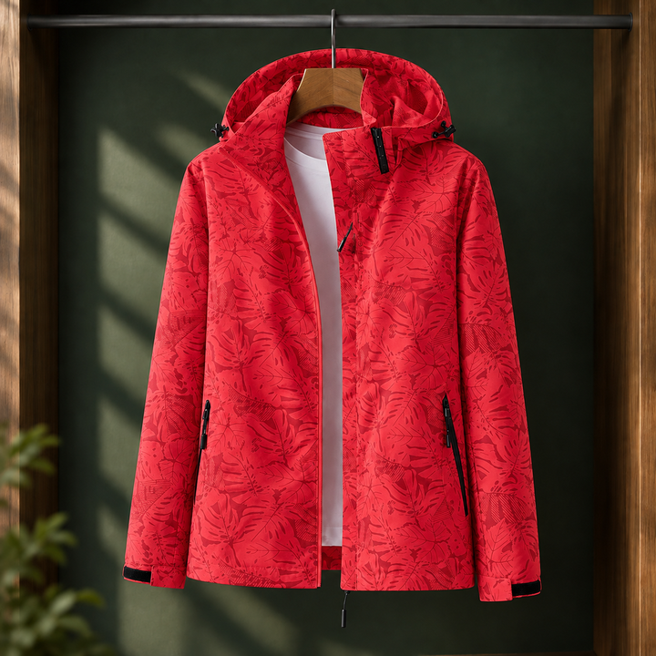 Herrenjacke mit Print