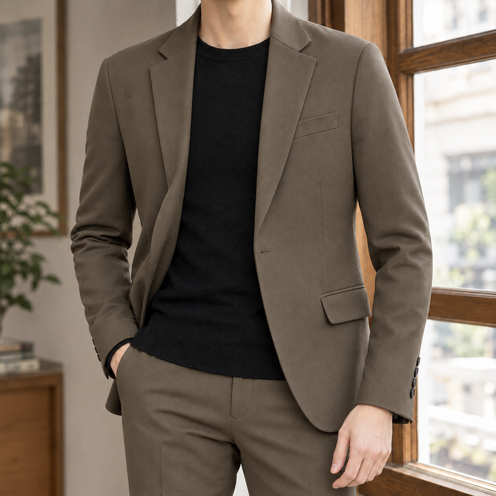 Miesten slim fit -bleiseri