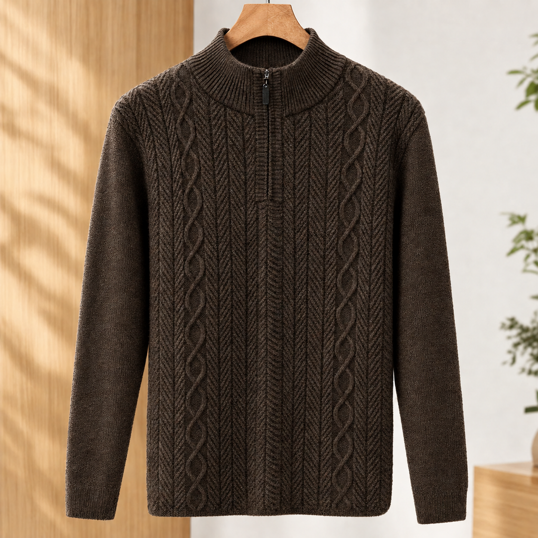 Men's Cable Knit Sweater