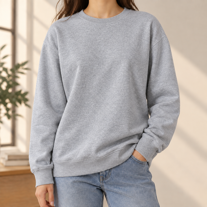 Afslappet sweatshirt til kvinder