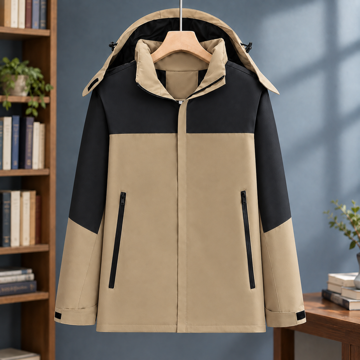 Herrenjacke mit Colorblocking