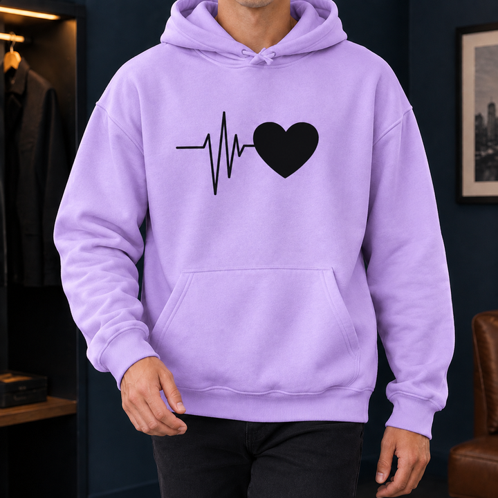 Men's Heartbeat Graphic Hoodie