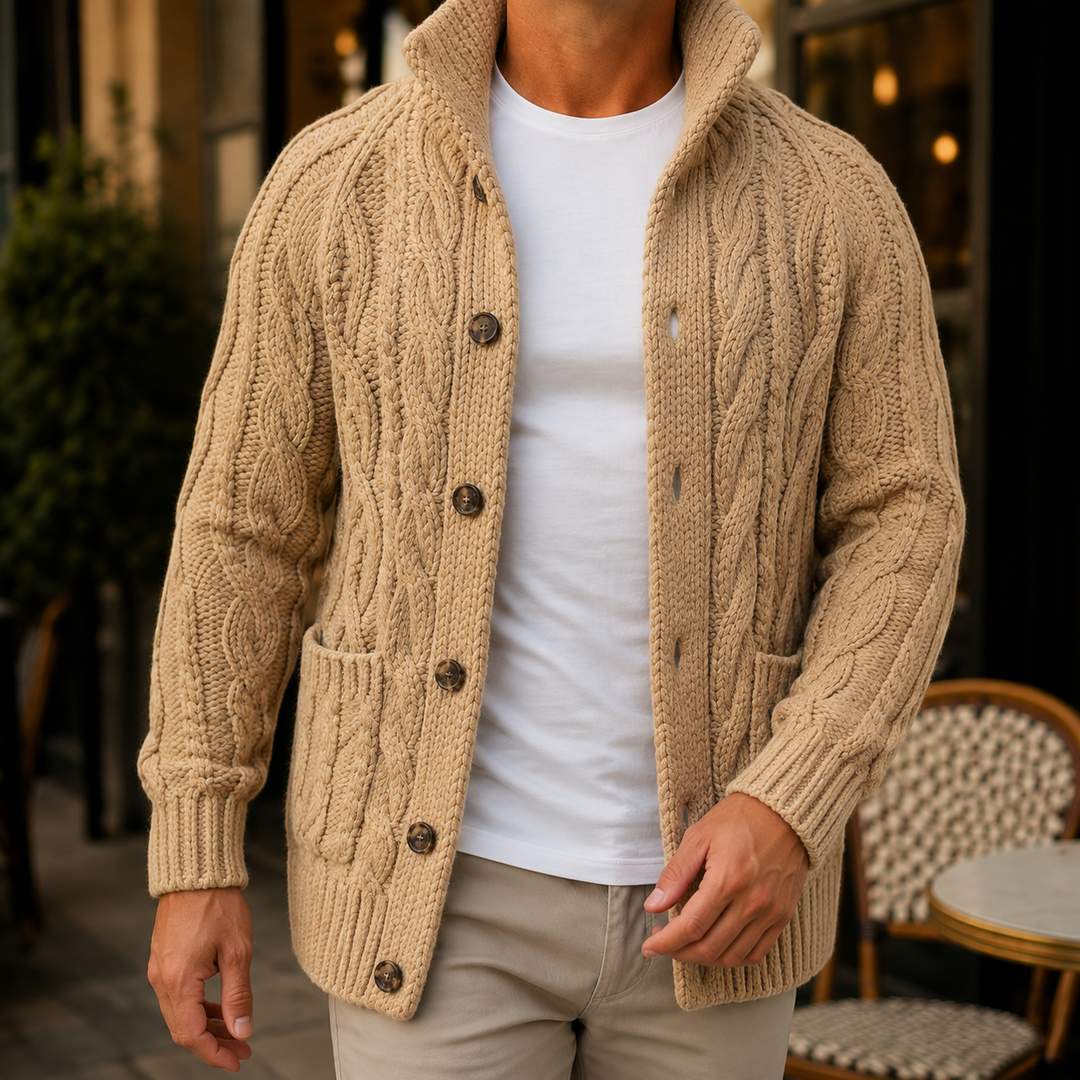 Men's Cable Knit Sweater