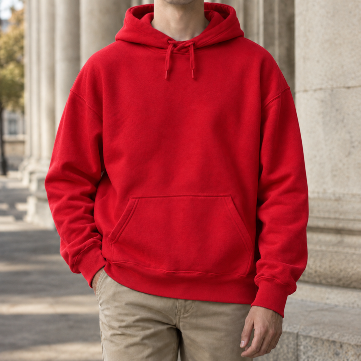 Lässiger Kapuzenpullover mit Kordelzug für Herren
