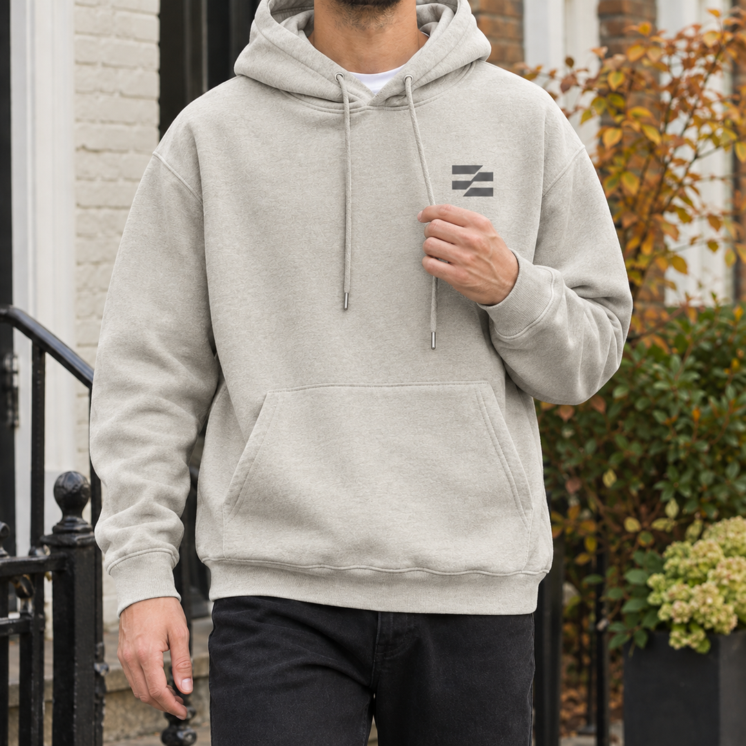 Lässiger Hoodie mit lockerer Passform für Herren