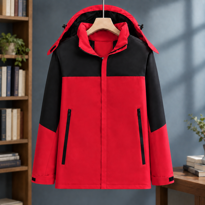 Herrenjacke mit Colorblocking