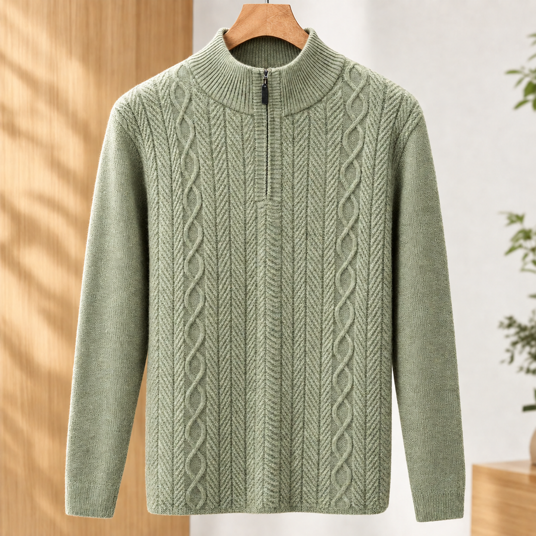 Men's Cable Knit Sweater