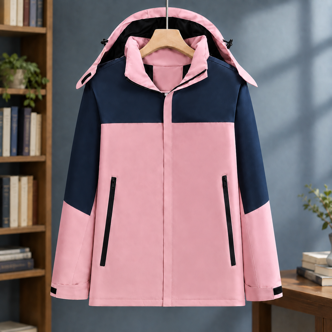 Herrenjacke mit Colorblocking