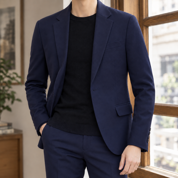 Miesten slim fit -bleiseri