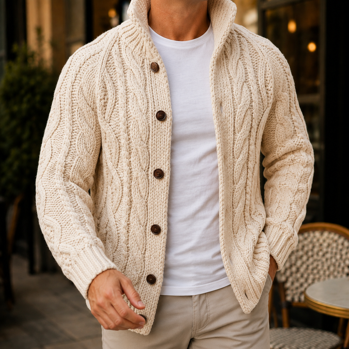 Men's Cable Knit Sweater