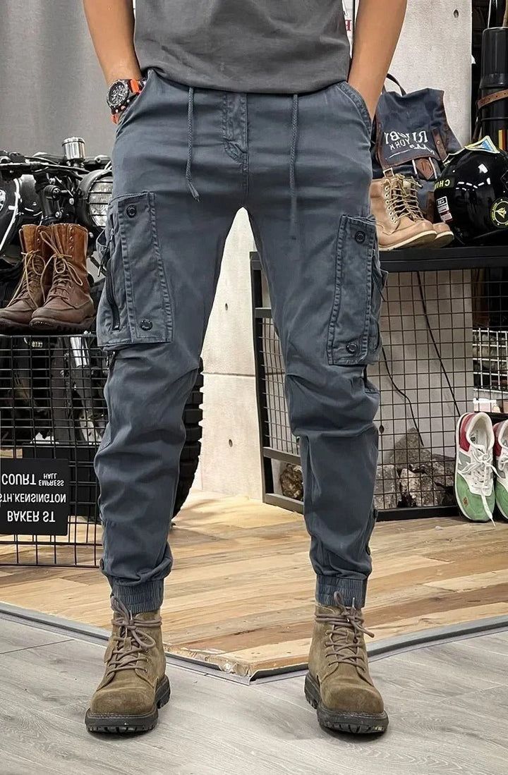 Jack | Men's Cargo Jogger Pants with Drawstring Waist