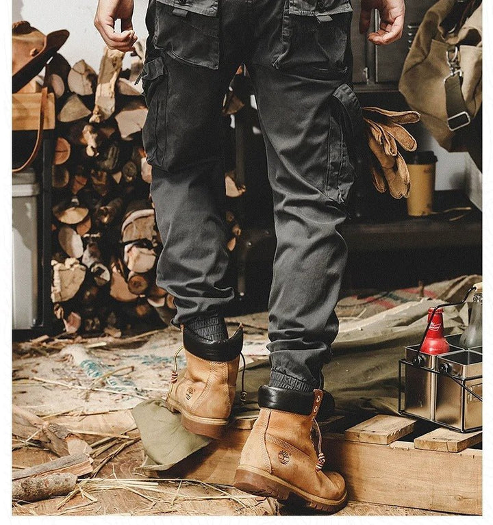Jack | Men's Cargo Jogger Pants with Drawstring Waist