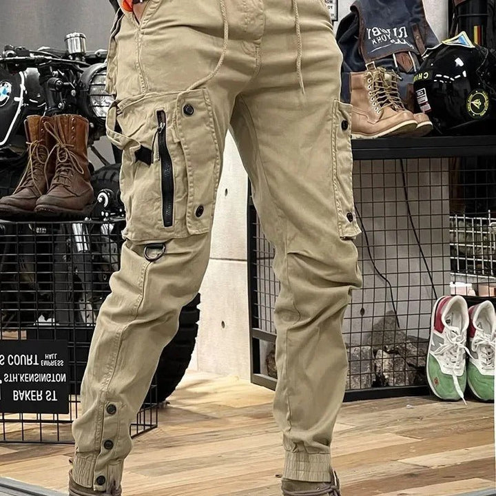 Jack | Men's Cargo Jogger Pants with Drawstring Waist