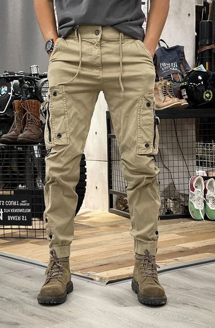 Jack | Men's Cargo Jogger Pants with Drawstring Waist