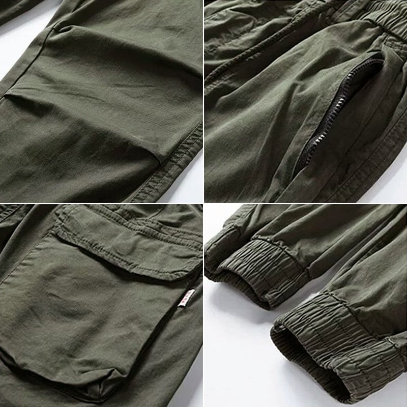 Jack | Men's Cargo Jogger Pants with Drawstring Waist