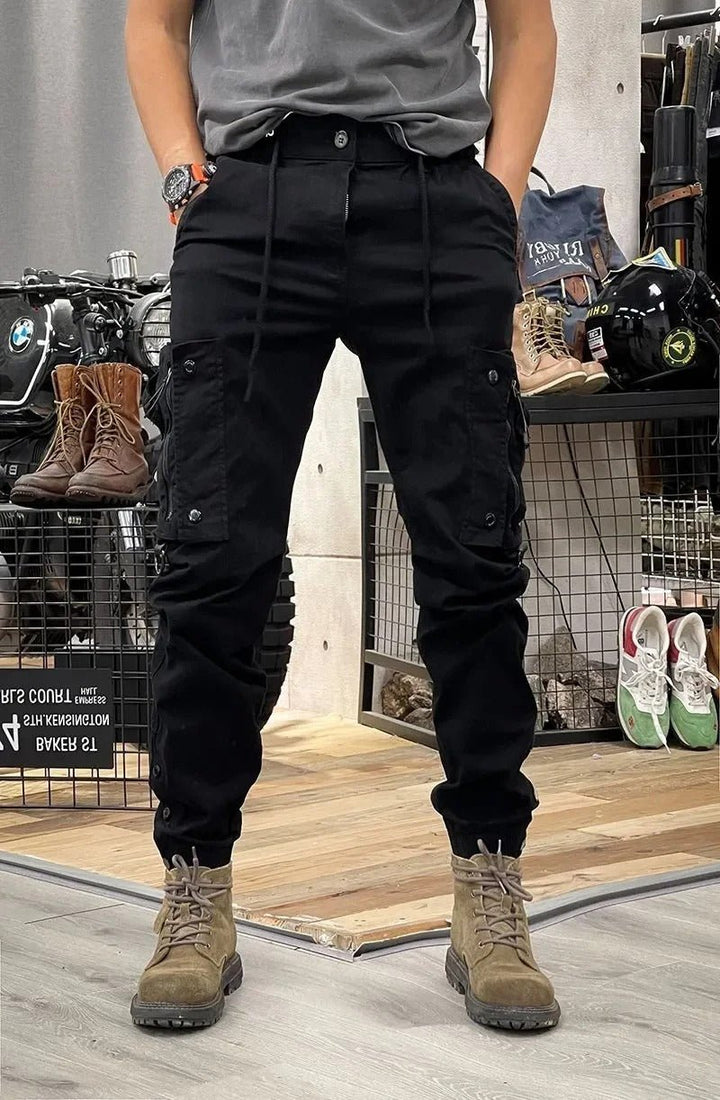 Jack | Men's Cargo Jogger Pants with Drawstring Waist