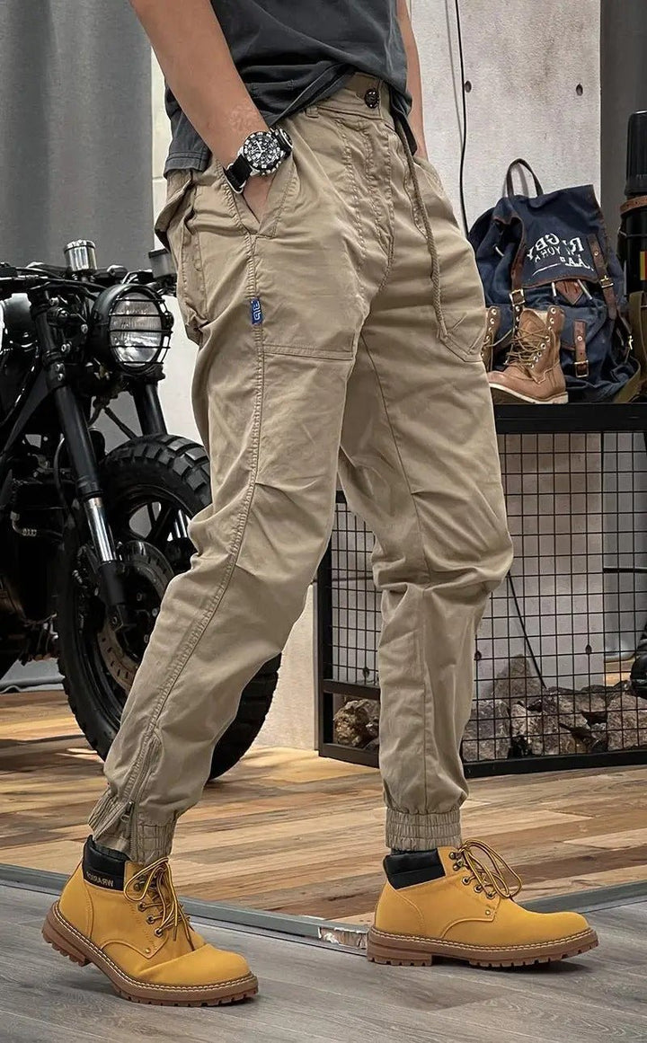Jack | Men's Cargo Jogger Pants with Drawstring Waist